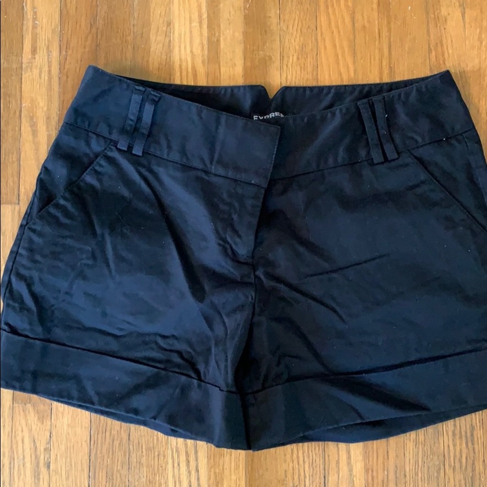 Express black shorts